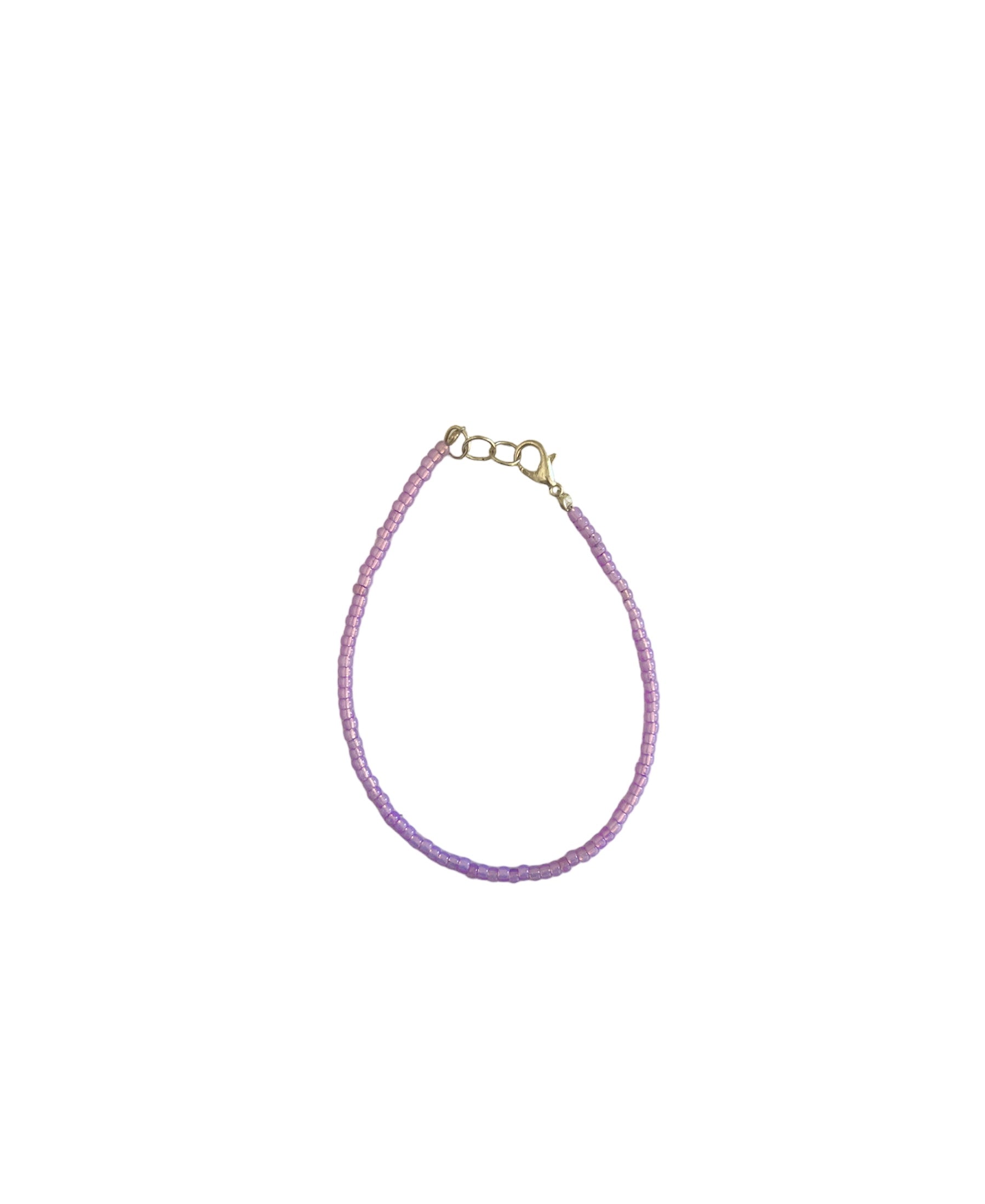 Purple Anklet