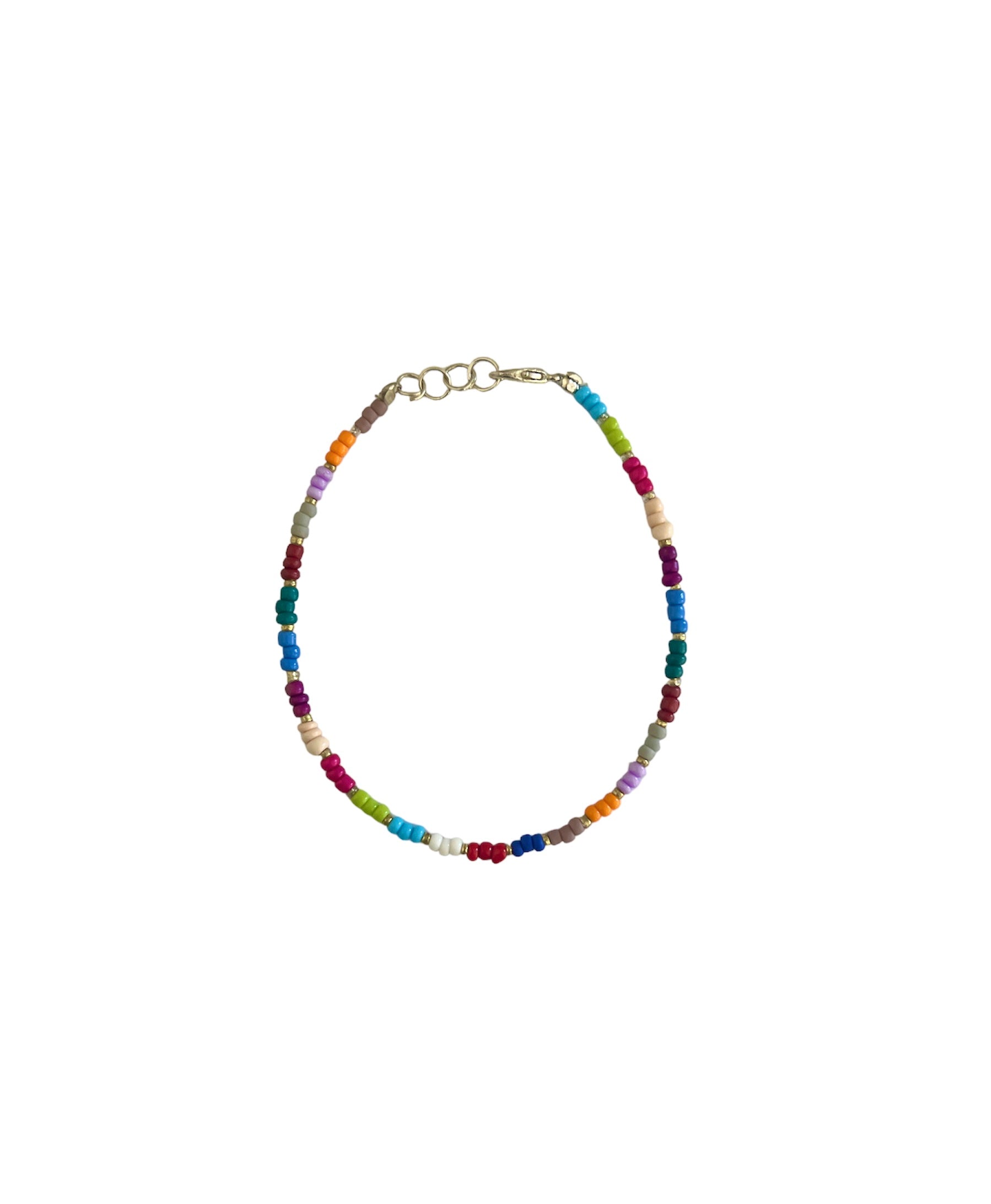 Burst of Color Anklet