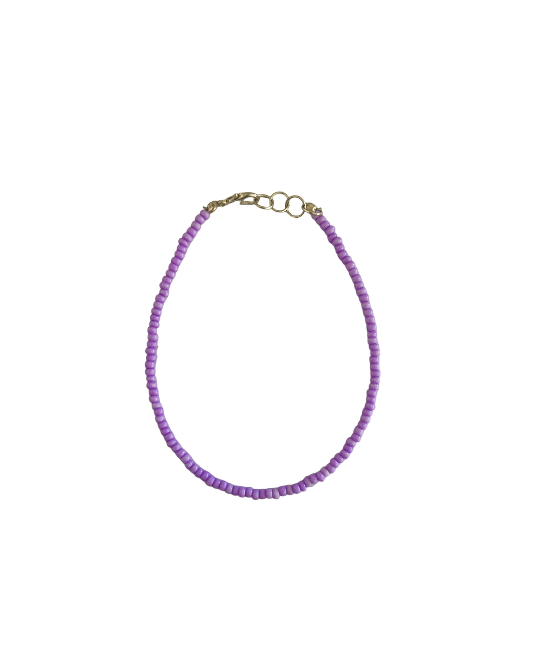 Purple Anklet